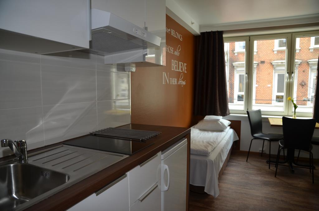 Bergen Budget Aparthotel Habitación foto